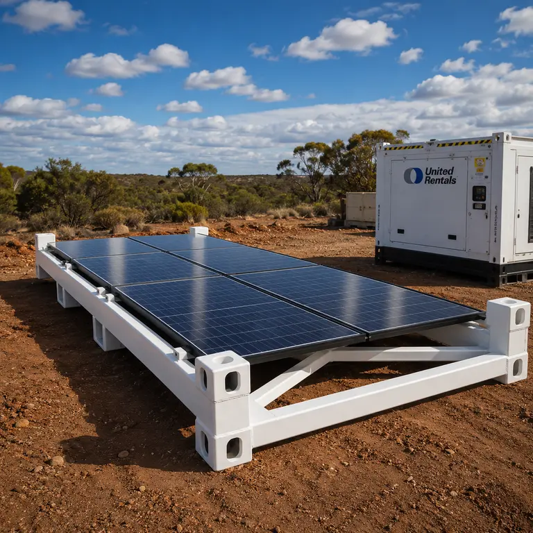 20ft Solar Platform