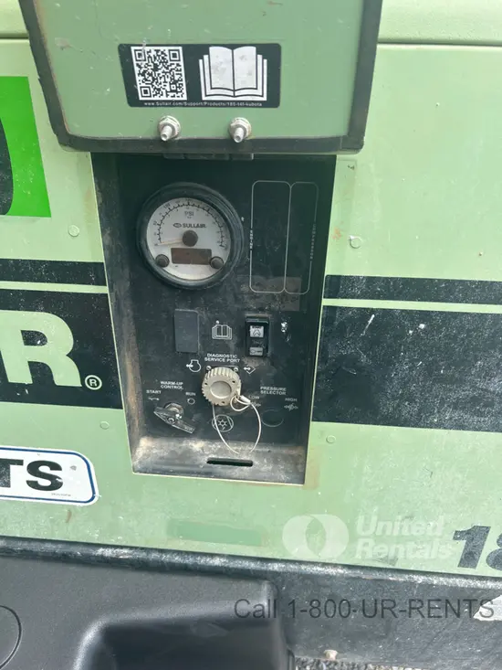 2020 Sullair 185DPQ-KU-T3 Air Compressor