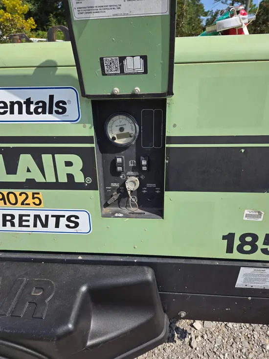2019 Sullair 185DPQ-KU-T3 Air Compressor