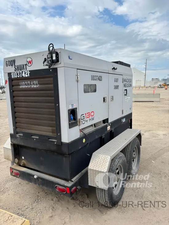2019 Wacker Neuson G130 Diesel Generator