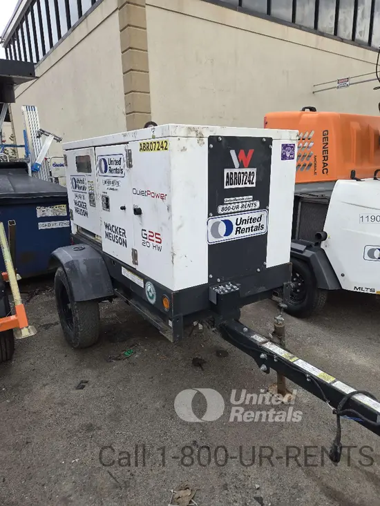 2022 Wacker Neuson G 25 Diesel Generator