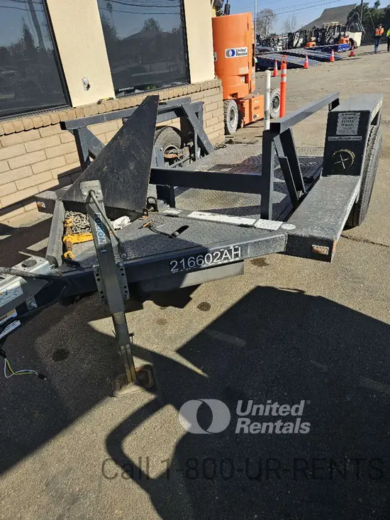2018 JLG TRIPLE L 449 Hydraulic Drop Deck Trailer
