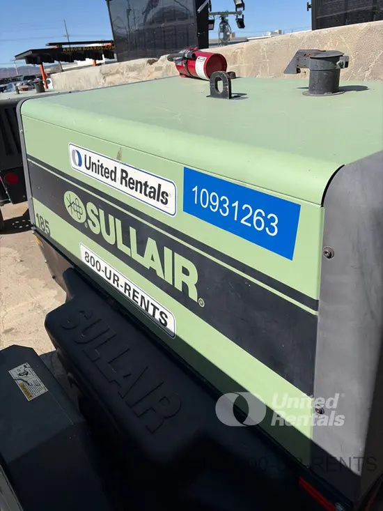 2019 Sullair 185DPQ-KU-T3 Air Compressor