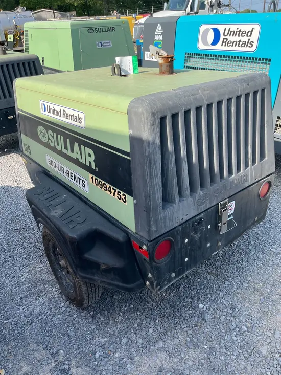 2019 Sullair 185DPQ-KU-T3 Air Compressor