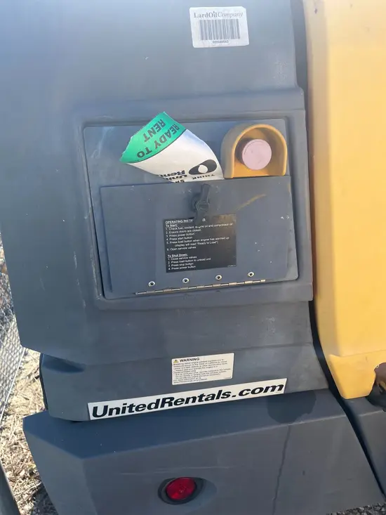 2019 Atlas Copco XAS440JD T4F Air Compressor