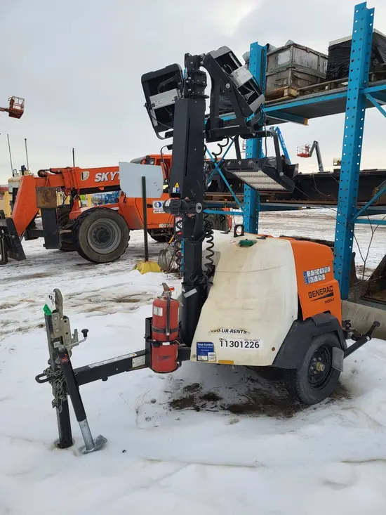 2021 Generac MLT6KDS Portable Light Tower