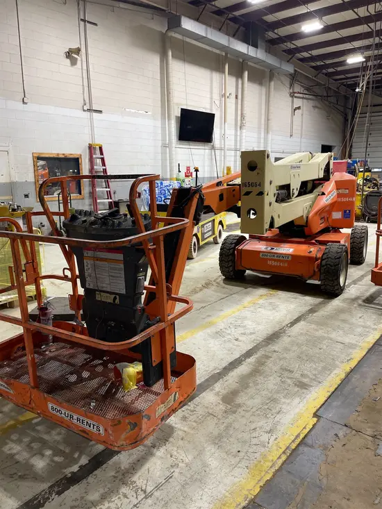 2016 JLG E450AJ Articulating Boom Lift