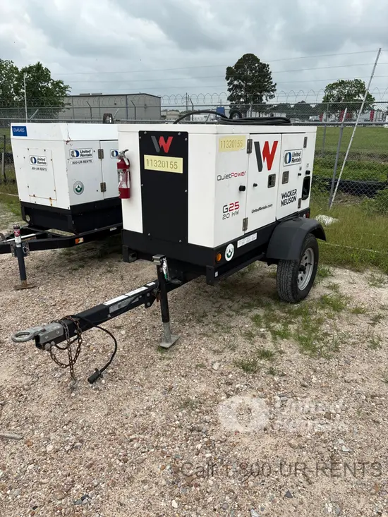 2021 Wacker Neuson G25 T4F Diesel Generator