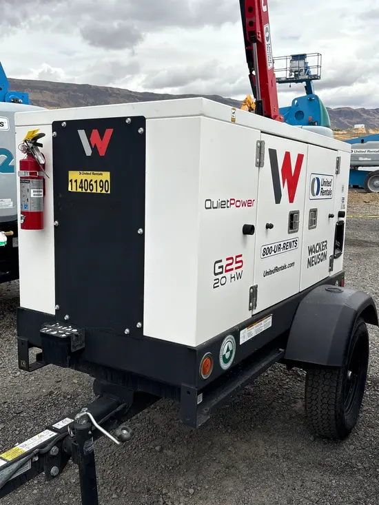 2022 Wacker Neuson G25 T4F Diesel Generator