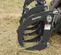 Gray Paladin Root Grapple Bucket Attachment on a Skid Steer