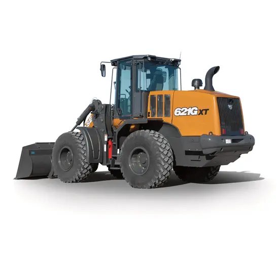 Orange and black CASE 3.0-3.4 yd. Wheel Loader