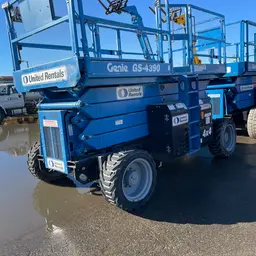 2017 Genie GS-4390 RT Rough Terrain Scissor Lift