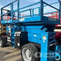 2018 Genie GS-4390 RT Rough Terrain Scissor Lift