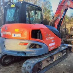 2019 Kubota KX080-4SR3A Mini Excavator