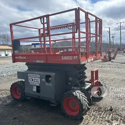 2017 Skyjack SJ6832RT Rough Terrain Scissor Lift
