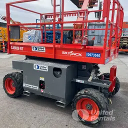 2019 Skyjack SJ6826RT Rough Terrain Scissor Lift