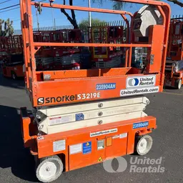 2019 Snorkel S3219E Scissor Lift