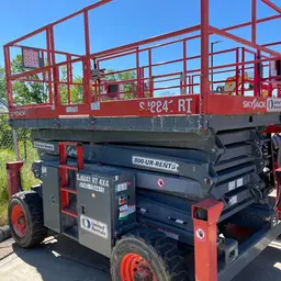 2018 Skyjack SJ8841RT Rough Terrain Scissor Lift