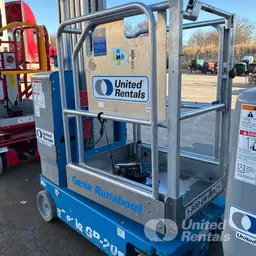 2018 Genie GR-20 Self-Propelled One-Person Lift