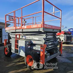 2017 Skyjack SJ8841RT Rough Terrain Scissor Lift