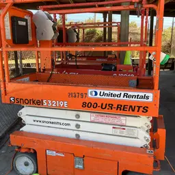2018 Snorkel S3219E Scissor Lift
