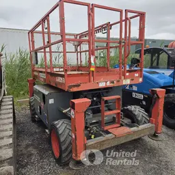 2018 Skyjack SJ6826RT Rough Terrain Scissor Lift