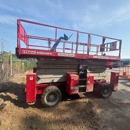 2016 MEC 6092RT Rough Terrain Scissor Lift