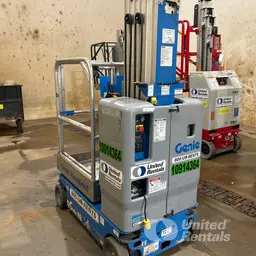 2019 Genie GR-20 Self-Propelled One-Person Lift