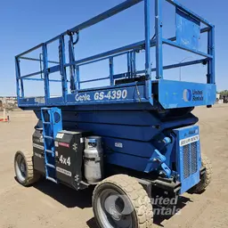 2017 Genie GS-4390 RT Rough Terrain Scissor Lift