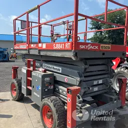 2018 Skyjack SJ8841RT Rough Terrain Scissor Lift