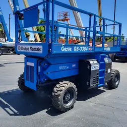 2016 Genie GS-3384 RT Rough Terrain Scissor Lift