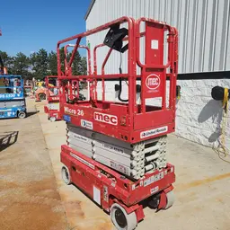 2019 MEC MICRO 26 Scissor Lift
